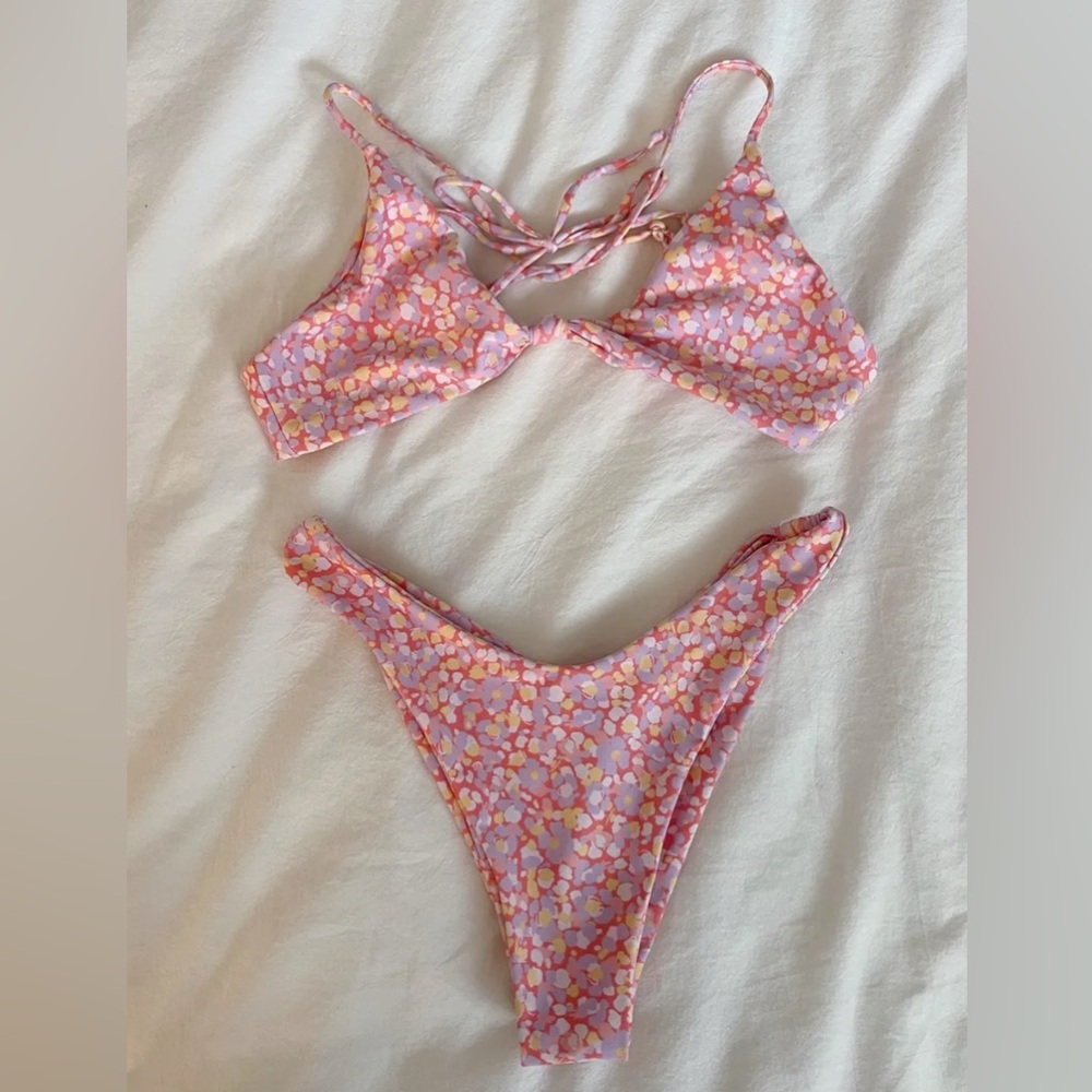 Skatie Muskoka Print Bikini set